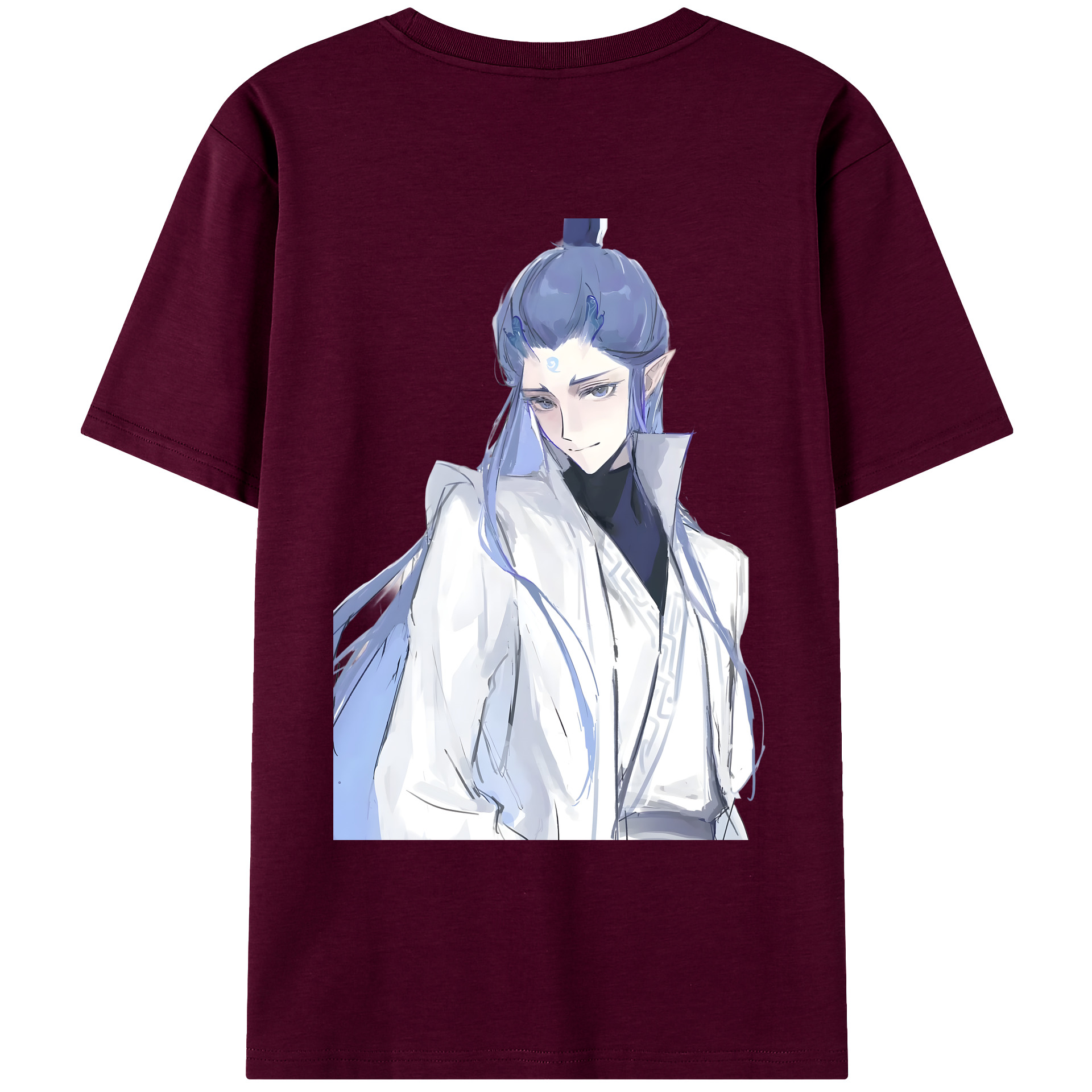 （画像用） Ne Zha 2 ナタ 魔童の大暴れ レディース半袖Tシャツ(バックプリント)